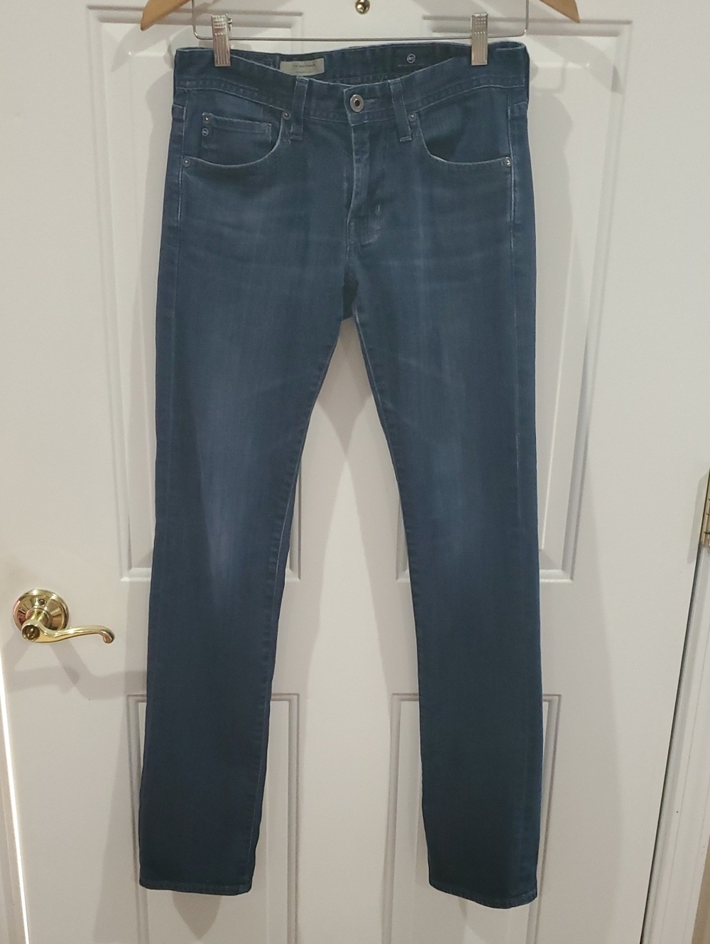 Ag Adriano Goldschmied Slim Straight Jeans The Matchbox  29 X 34